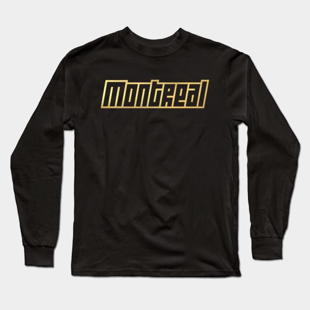 Montreal Long Sleeve T-Shirt by janvimar